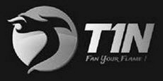 T T1N FAN YOUR FLAME! logo