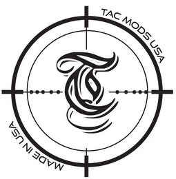 T TAC MODS USA MADE IN USA logo