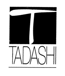 T TADASHI logo