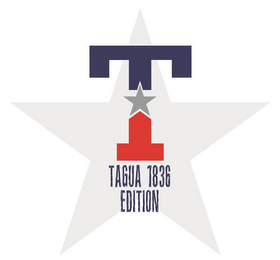 T TAGUA 1836 EDITION logo