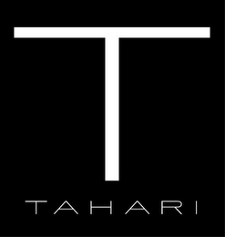 T TAHARI logo