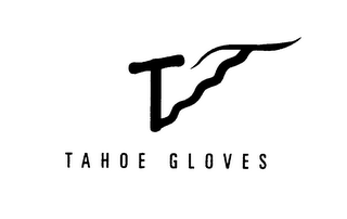 T TAHOE GLOVES logo