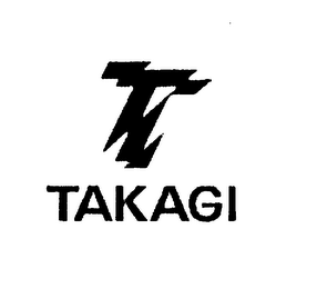 T TAKAGI logo