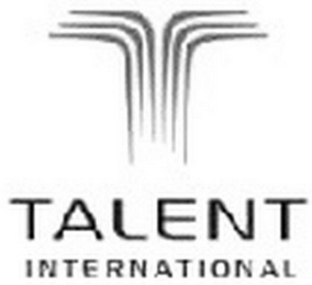 T TALENT INTERNATIONAL logo