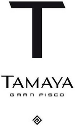 T TAMAYA GRAN PISCO logo