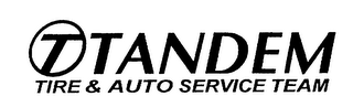 T TANDEM TIRE & AUTO SERVICE TEAM logo