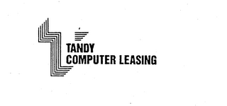 T TANDY COMPUTER LEASING logo