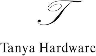 T TANYA HARDWARE logo