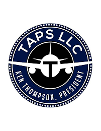 T TAPS LLC KEN THOMPSON, PRESIDENT logo