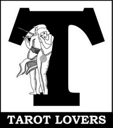 T TAROT LOVERS logo