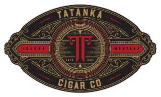T TATANKA CIGAR CO ESTD 2021 HELENA MONTANA logo