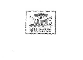 T TAURUS SPORTS logo