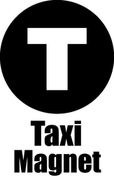 T TAXI MAGNET logo