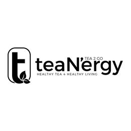 T TEAN'ERGY TEA 2 GO HEALTHY TEA 4 HEALTHY LIVING logo