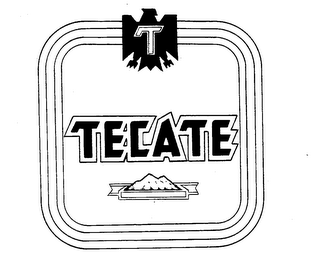 T TECATE logo