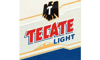 T TECATE LIGHT logo