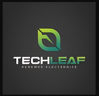 T TECHLEAF RENEWED ELECTRONICS logo