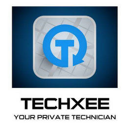 T TECHXEE YOUR PRIVATE TECHNICIAN logo