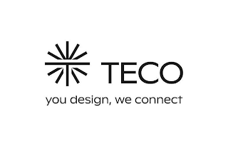 T TECO YOU DESIGN, WE CONNECT logo