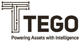T TEGO POWERING ASSETS WITH INTELLIGENCE logo