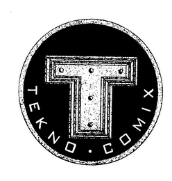 T TEKNO COMIX logo