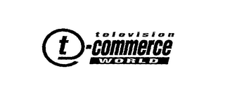 T-TELEVISION COMMERCE WORLD logo