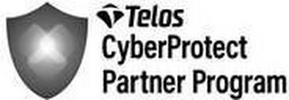 T TELOS CYBERPROTECT PARTNER PROGRAM logo