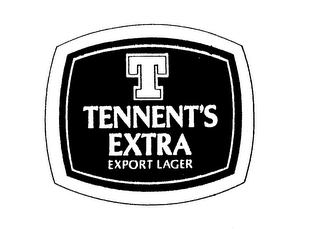 T TENNENT'S EXTRA EXPORT LAGER logo