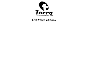 T TERRA TELECOMMUNICATIONS CORP THE VOICE OF DATA logo