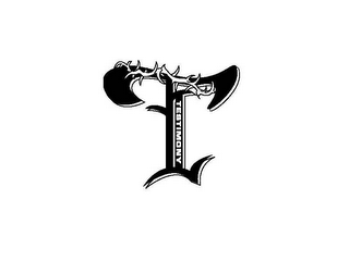 T TESTIMONY logo