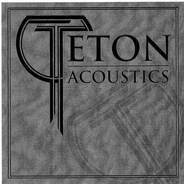T TETON ACOUSTICS logo