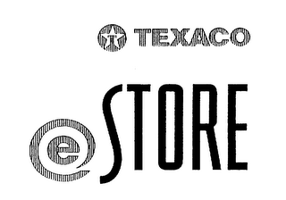 T TEXACO E STORE logo