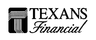 T TEXANS FINANCIAL logo