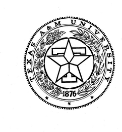 T TEXAS A&M UNIVERSITY 1876 logo