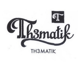 T TH3MATIK TH3MATIK logo