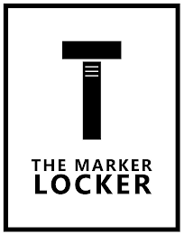 T THE MARKER LOCKER logo