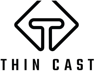 T THIN CAST logo