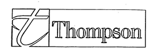 T THOMPSON logo