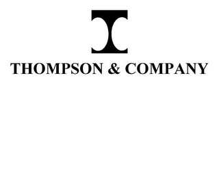 T THOMPSON & COMPANY logo