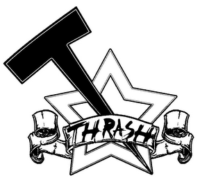 T THRASH logo