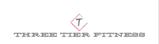 T THREE TIER FITNESS logo