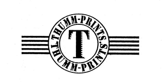 T THUMM-PRINTS THUMM-PRINTS logo