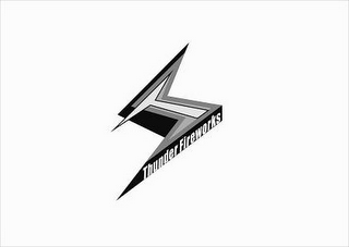 T THUNDER FIREWORKS logo
