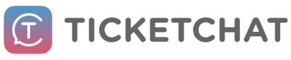 T TICKETCHAT logo