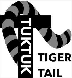 T TIGER TAIL TUKTUK logo