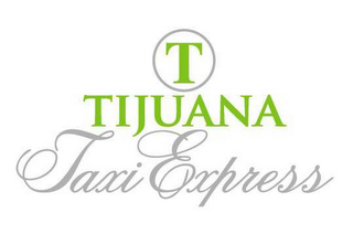 T TIJUANA TAXI EXPRESS logo
