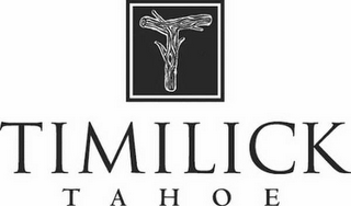 T TIMILICK TAHOE logo