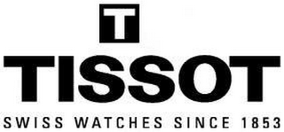 T TISSOT SWISS WATCHES SINCE 1853 logo