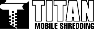 T TITAN MOBILE SHREDDING logo