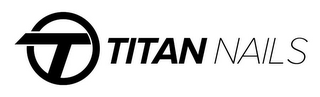 T TITAN NAILS logo